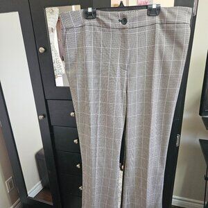 Penningtons Grey, Black, and Blue Houndstooth Pants 18X